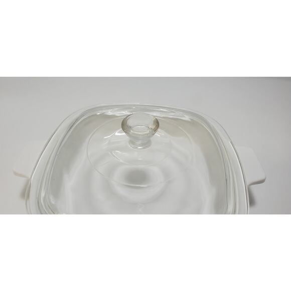 Vtg CORNING WARE Blue Cornflower P-7-B  7" CASSEROLE BAKING DISH w/ Lid - Picture 2 of 8